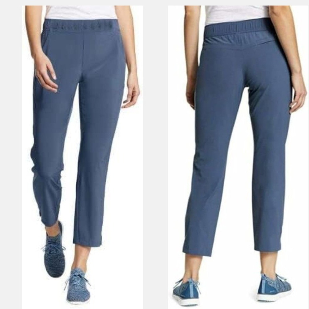 Eddie Bauer Departure Ankle Pant Womens XL Travel Stretch UPF 50+